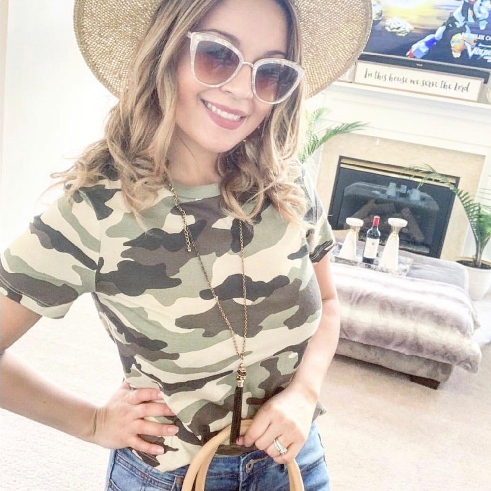 Camo top